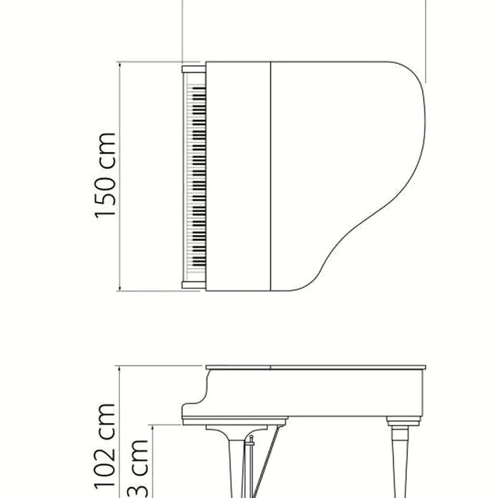 Kawai GL 10 WH/P Grand Piano